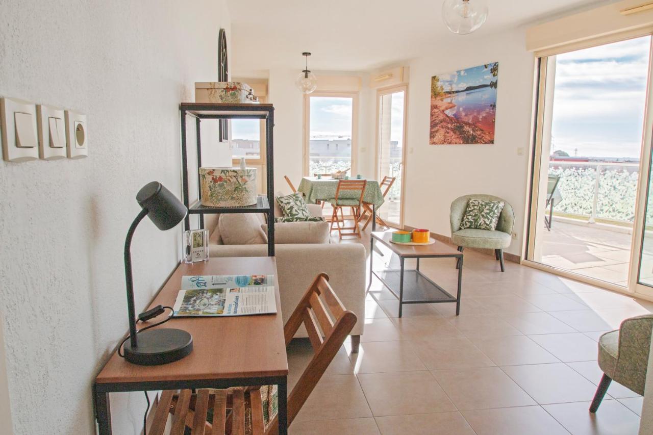 Appartement 4 Personnes, Grande Terrasse, Parking Prive, Wifi 蒙彼利埃 外观 照片